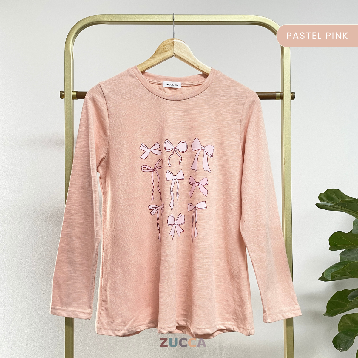 ZUCCA NADINA KEMEJA KASUAL BERCORAK REBEN – MA033 BAJU WANITA