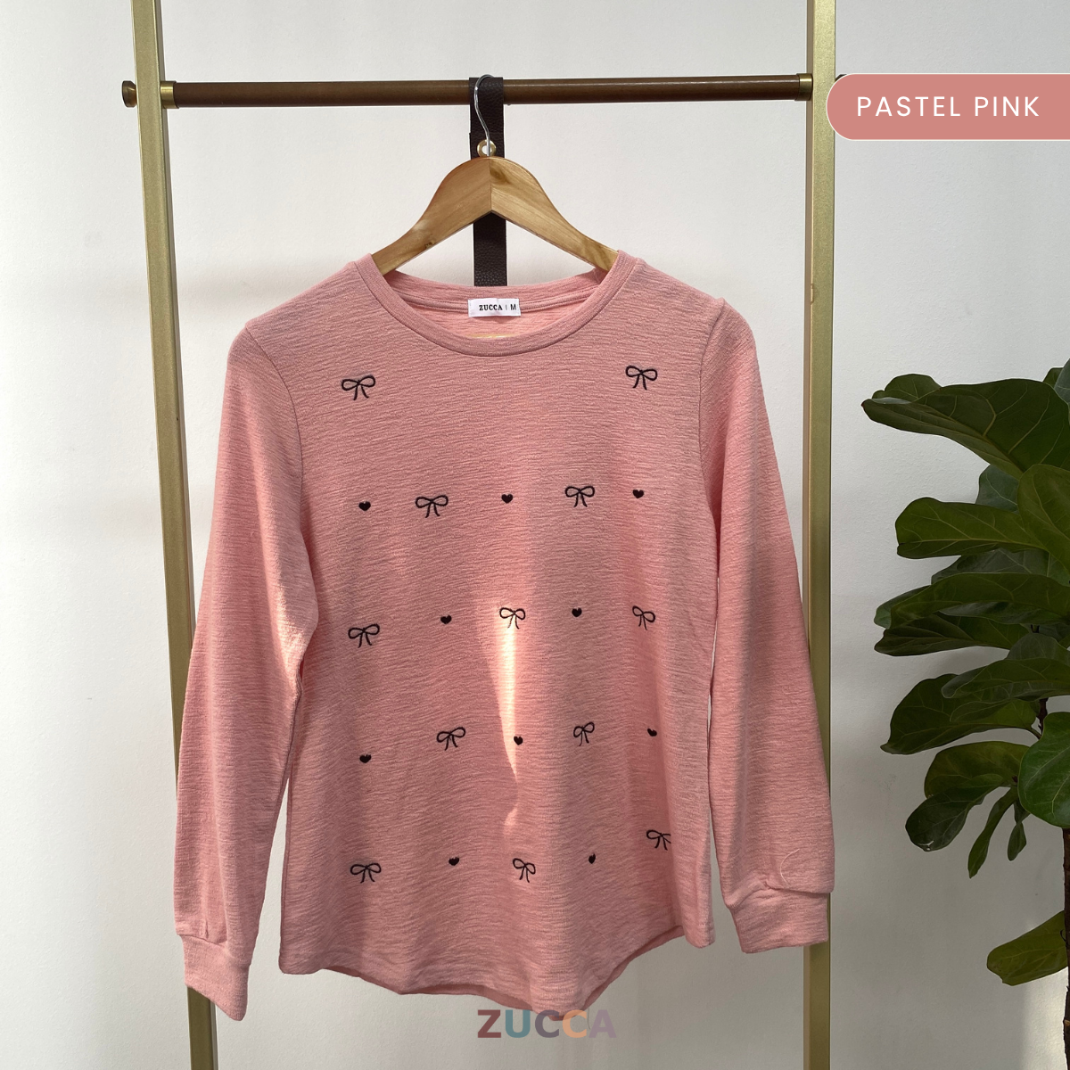 ZUCCA SHIDA BOW KNIT CASUAL SHIRT - MA050