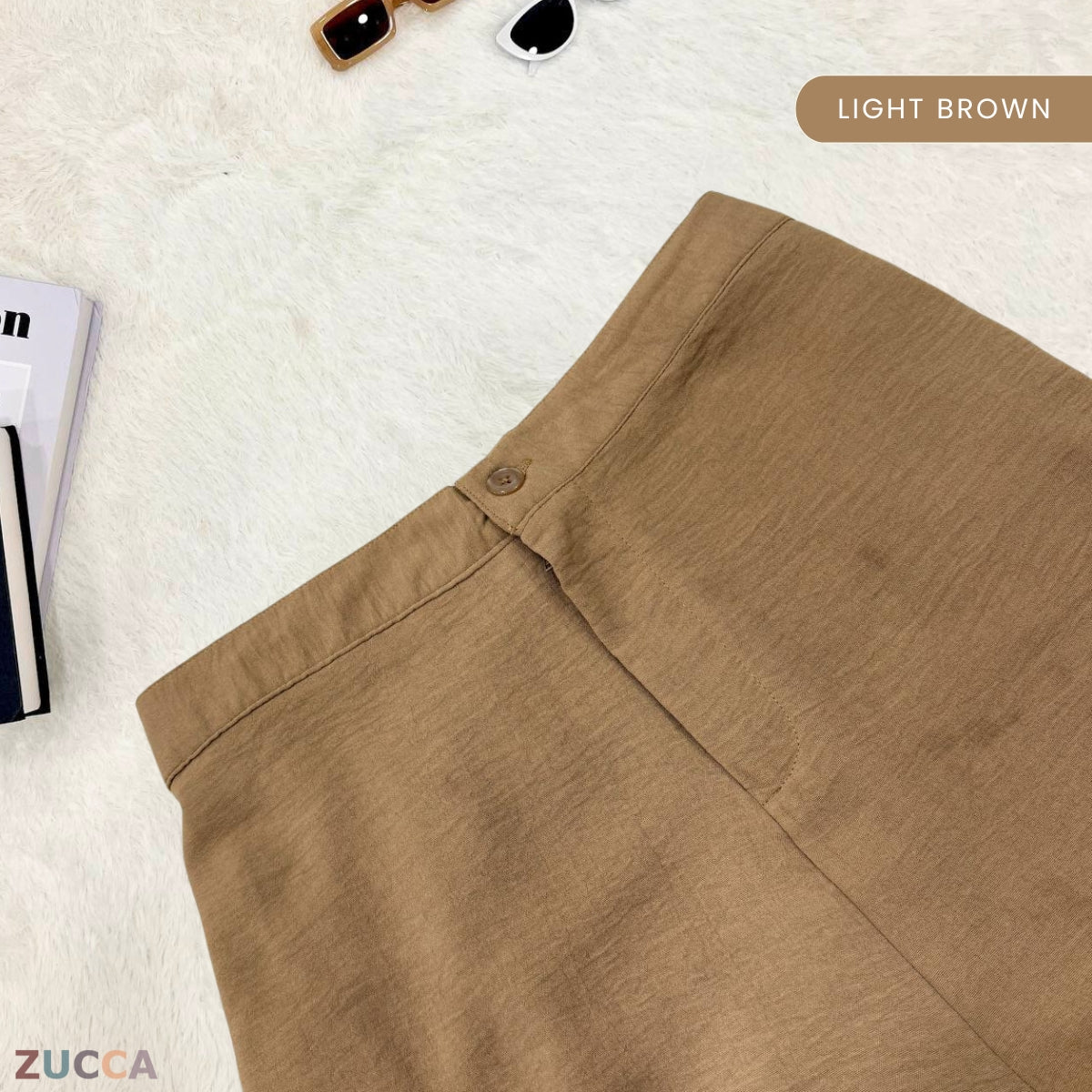 ZUCCA DANICA SELUAR PALAZZO HIGH WAIST ELEGAN GAYA KOREA – PS079