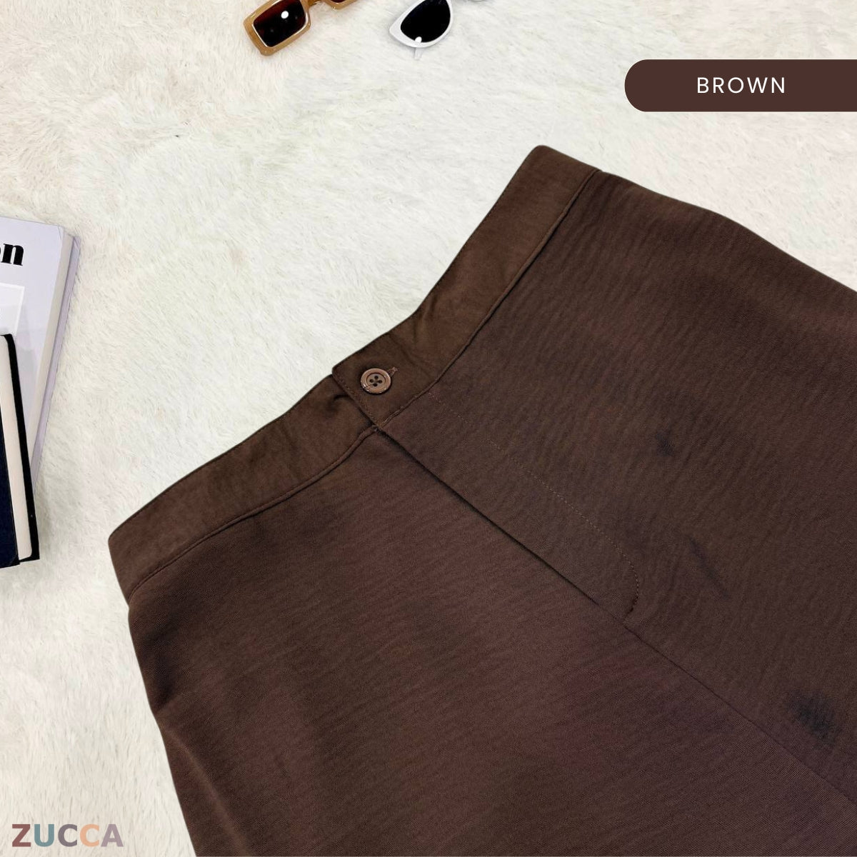 ZUCCA DANICA SELUAR PALAZZO HIGH WAIST ELEGAN GAYA KOREA – PS079