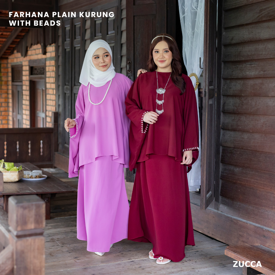 Farhana Kurung Pearl Batwing - PSRAYA001