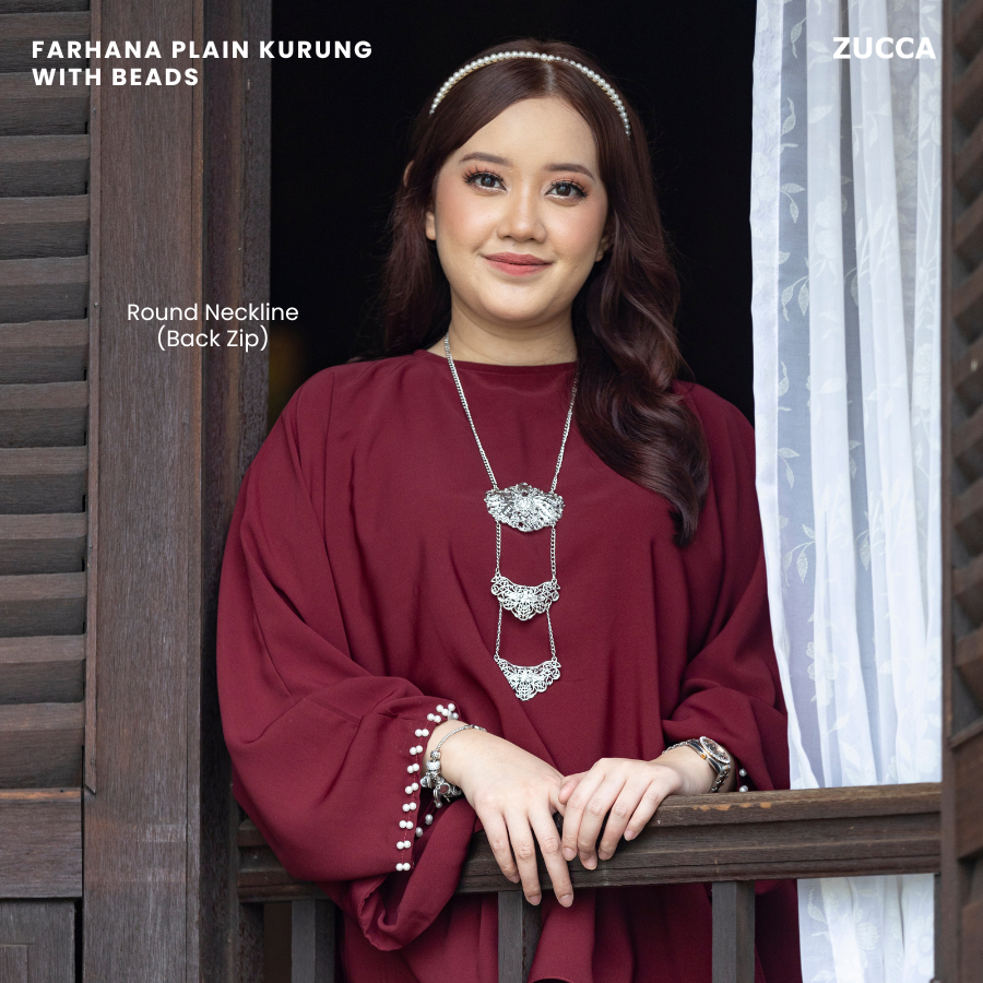 Farhana Kurung Pearl Batwing - PSRAYA001