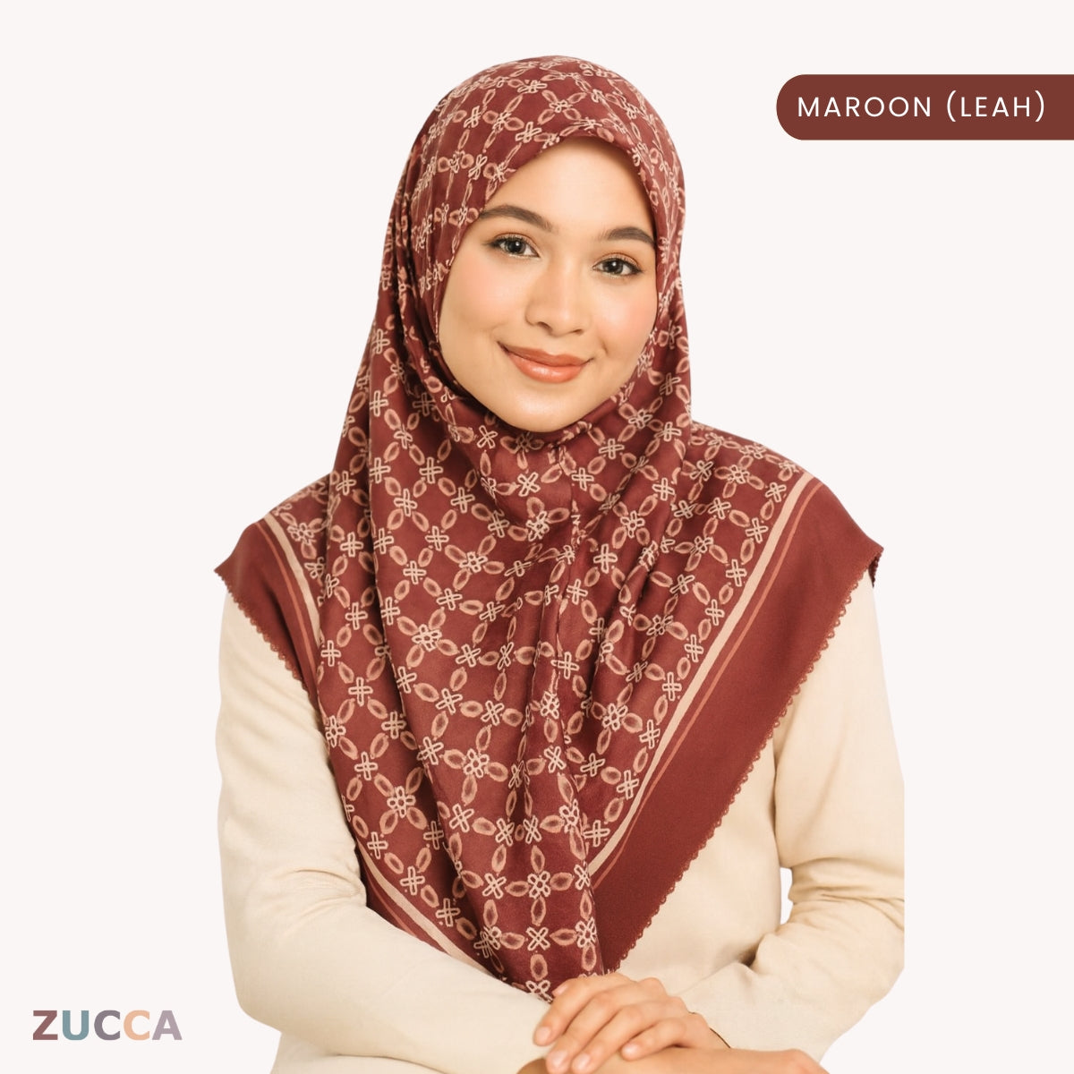 JULIANA HIJAB BAWAL FLORAL PRINTED VOILE - PSTU001