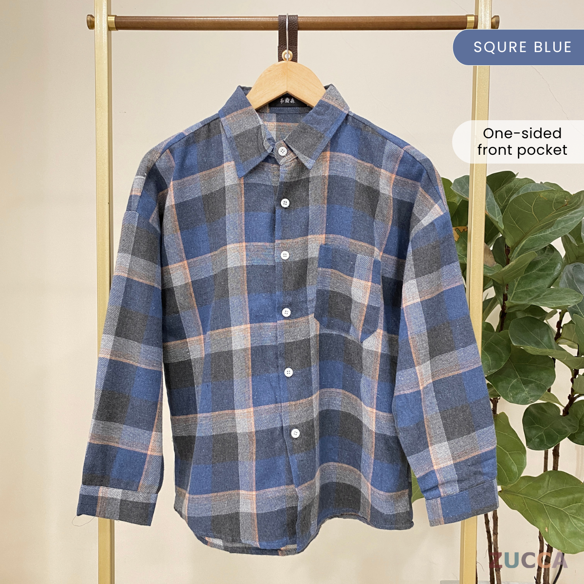 Felora Checkered Blouse Shirt - SU001